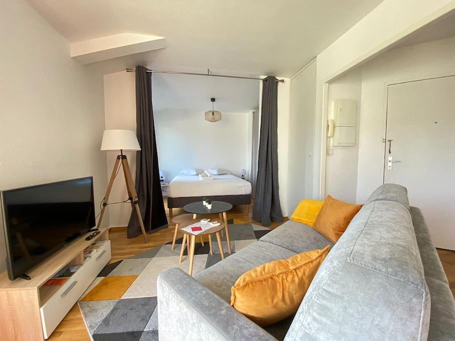 Grand Studio, Belle Terrasse Avec Vue Nantes Exterior foto
