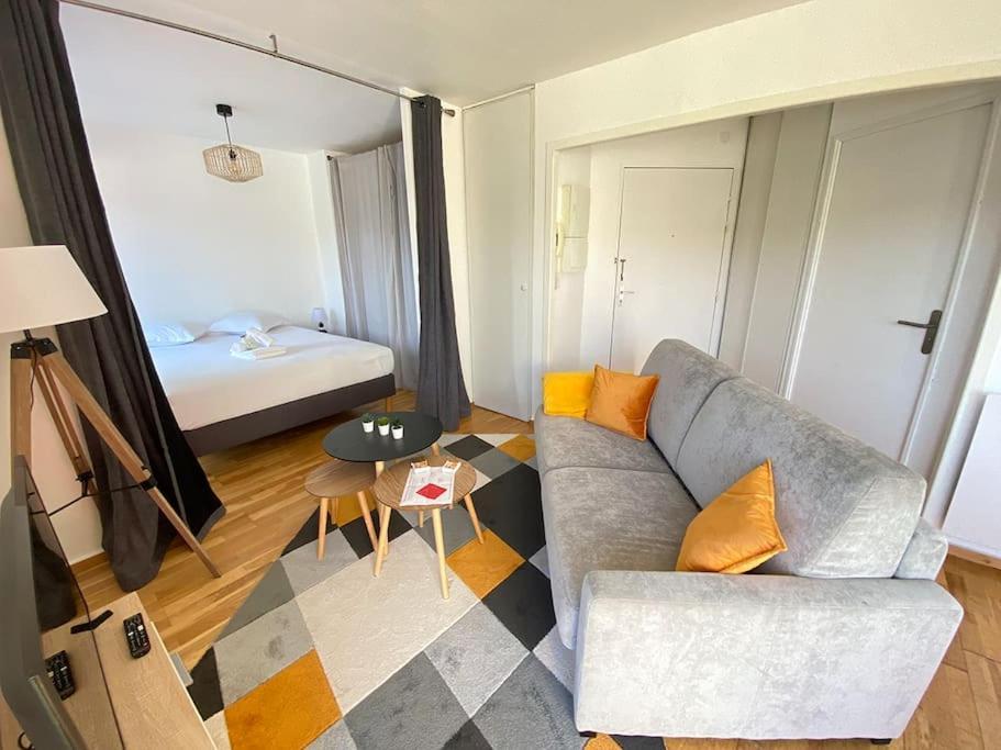 Grand Studio, Belle Terrasse Avec Vue Nantes Exterior foto